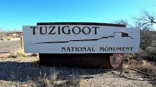 Tuzigoot Indian Ruins & Jerome AZ old mining town.