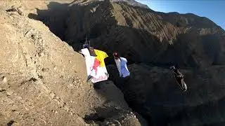 UAE wingsuit base jump