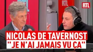 Nicolas de Tavernost face &agrave; Marc-Olivier Fogiel sur RTL