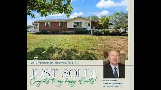 🎬 Just Sold | Nashville, Tennessee | Congratulations to Affiliate Broker Blair Smith