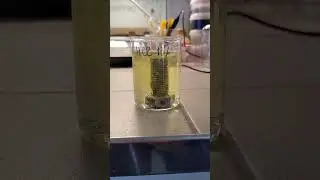 Hydrochloric Acid vs Rust &ndash; Bolt Cleaning Experiment #Labs experience