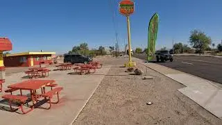 Humberto's Mexican Food Drive Thru, Carnitas Burrito, 610 E Pima St, Gila Bend, Arizona, 13 Dec 2023