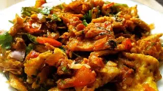 Egg dry masala/fried egg recipe in Indian style