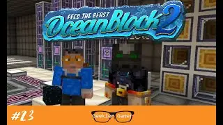 OceanBlock 2 Ep23 | Oritech quests, Ice seeds, and automating the Atomic Reconstructor