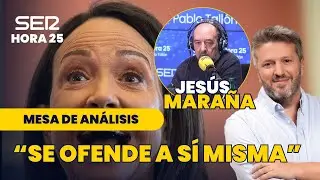 Jes&uacute;s Mara&ntilde;a, muy cr&iacute;tico con Mar&iacute;a Corina Machado entreg&aacute;ndole la medalla del N&oacute;bel a Trump