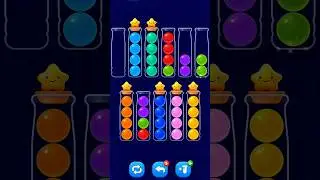 Color Ball game level 43 #games #shortsfeed #shortvideo #ballgames  |Ball Sort 🧩