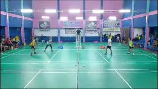 PANAS ! Alex/Andre Vs Athung/Bus Partai Beregu Semifinal di PANDAWA OPEN PONTIANAK UTARA