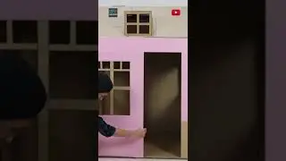 DIY Cardboard Playhouse for Kids