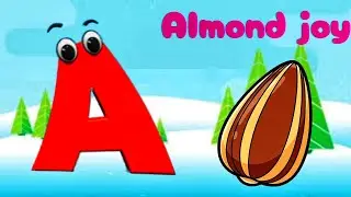 ABC Nursery song | Food for kids Alphabet  Nursery rhymes | ABC phonics song