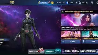 Using 6 star mega rank up ticket to domino In marvel future fight