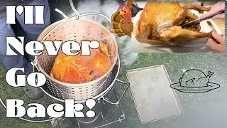 How to Fry a Turkey FAST & EASY! 🦃🔥 No More All-Day Baking! Quickest Meal Prep Method