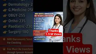 NRI Quota MD/MS Admission in Chhattisgarh | Radiology, Dermatology, Medicine #neetpg2025 #mdms
