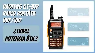 RESE&Ntilde;A (2026) : Baofeng GT-3TP Radio Port&aacute;til UHF/VHF. DETALLES