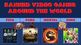 Banned Video Games Around the World (Comparison)