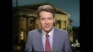 HTV West Peter Crawford in-vision 26th February 1991 (no sound)