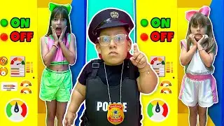 Policial MARIA CLARA MC divertida e amigos descobrem a VERDADE com um teste de DETECTOR de MENTIRAS