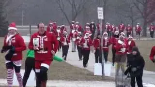Check out the Santa Run at Gift of Wings on Milwaukee's Lakefront