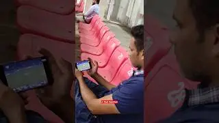 IPL match Watching Mobile On Stadium 😳😜