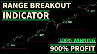 I Found The Best Range Breakout Indicator II 100% WINNING RATE II Tested 100 Times In Live Market