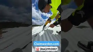 Precision in every cut ✂️  Quality craftsmanship you can trust! #MetalRoofing #Craftsmanship