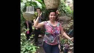 European tourist Tries to challenge Batooro women. # learn #culture #explore