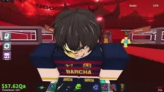 Haciendo pvp y trades en roba un brainrot