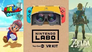 Super Mario Odyssey & The Legend of Zelda: Breath of the Wild &ndash; VR, Nintendo Labo style!