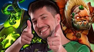When W33 plays POS 4 it's like this - PUGNA & PUDGE Gameplay