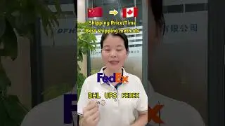 China to Canada shipping price/Time /Best shipping methods