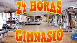 24 HORAS EN EL GIMNASIO CON MI NOVIA (BayBaeBoy Vlogs)