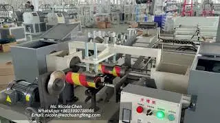 CFJB-50 Paper Tube Curling Grooving Machine for POY DTY Tubes
