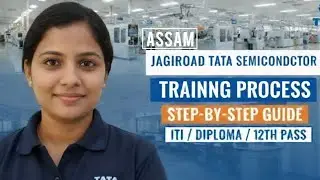 Jagiroad Tata Semiconductor assembly and testing Training process in 2026 #tata_electronics #tata 