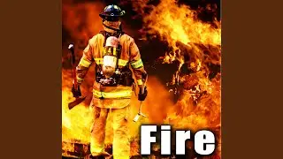 Heavy Rumble & Hissing from Large Building Fire