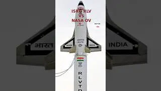 #ISRO RLV LEX 💪 vs #NASA OV 🤯 Reusable Launch Vehicle बड़ी कमियाबी 🎉