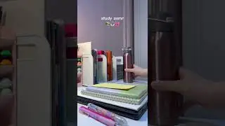 Study asmr 🎀 #study #studymotivation #asmrstudy #shorts #studywithme