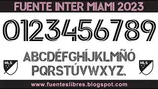 Fuentes de f&uacute;tbol 2023 - 2024 descarga gratuita