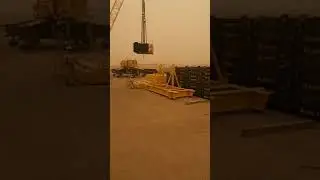 REMOVING SUPER STRUCTURE COUNTER WEIGTH OF CC2800-1 CRANE