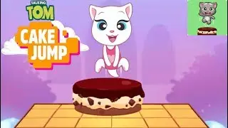 Talking Tom Cake Jump Android Gameplay - *Full Screen* Talking Angela