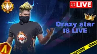 Crazy star 444 is live! CS Kush live #freefire #viral