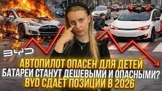 Будущее автопрома 2026: новые батареи CATL и Toyota, электрокары против ДВС и крах продаж BYD