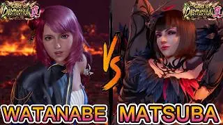 Watanabe (Alisa) vs Matsuba (Anna) | Tekken 8 &ndash; high level gameplay