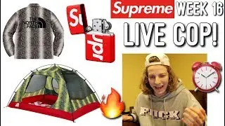 Snakes On A Live Cop! Supreme TNF S/S '18 Week 16 Manual Checkout