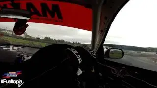 Fueltopia TV - BDC R5 @ Knockhill Practice - Luke Woodham Vs Adam Simmons - First Person View