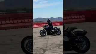 Ryan Kruesi rides his first stunt show in a year and half.