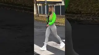 Croatian Model Walking in Streets of GERMANY 🇩🇪