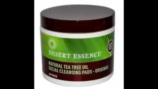 Desert Essence Natural Tea Tree Oil Facial Cleansing Pads Review
