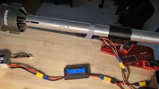 FMS RC 90mm 12-Blade EDF with 1850KV on 6S &mdash; Static Thrust Results