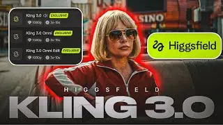 Kling 3.0 теперь доступен без ограничений на Хиггсфилде! (Скидка 70%)