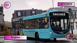Buses Around Brighton - BTN - (Brighton & Hove) - Tuesday 2nd January 2024