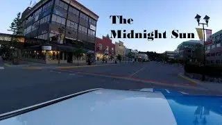Midnight Sun Drive in a Shelby GT500 - Whitehorse, Yukon